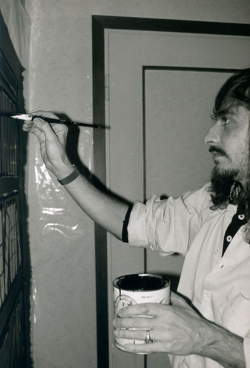 Pittura a mano — acrilici e tecniche miste