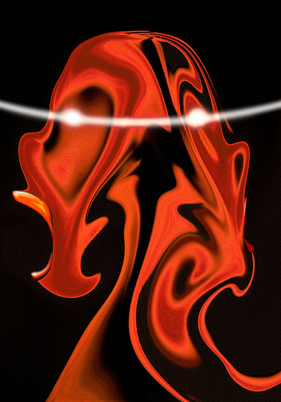 Janus Red — Arte Digitale Figurativa