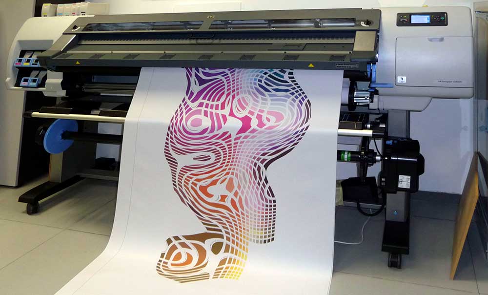 Stampa latex su materiale Ch'Art