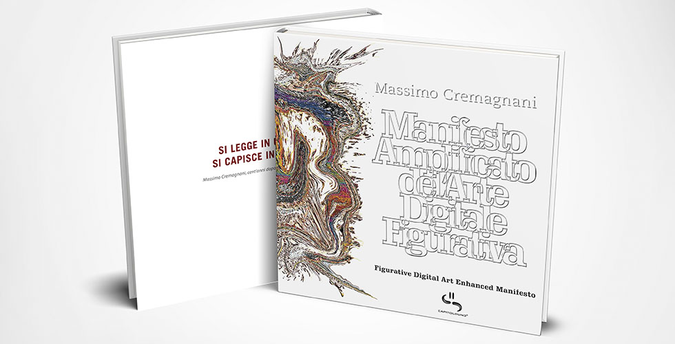 Manifesto Amplificato — mockup libro